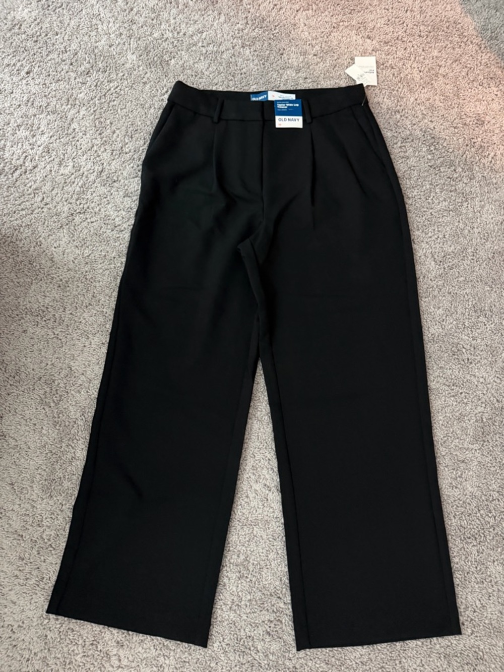 Old Navy Black Taylor Wide Leg Trouser